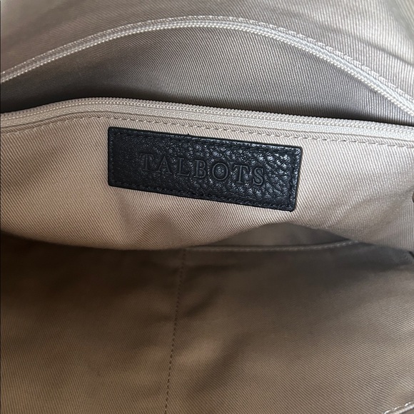 Talbots Leopard Calfskin Leather Folding Clutch - Picture 11 of 14